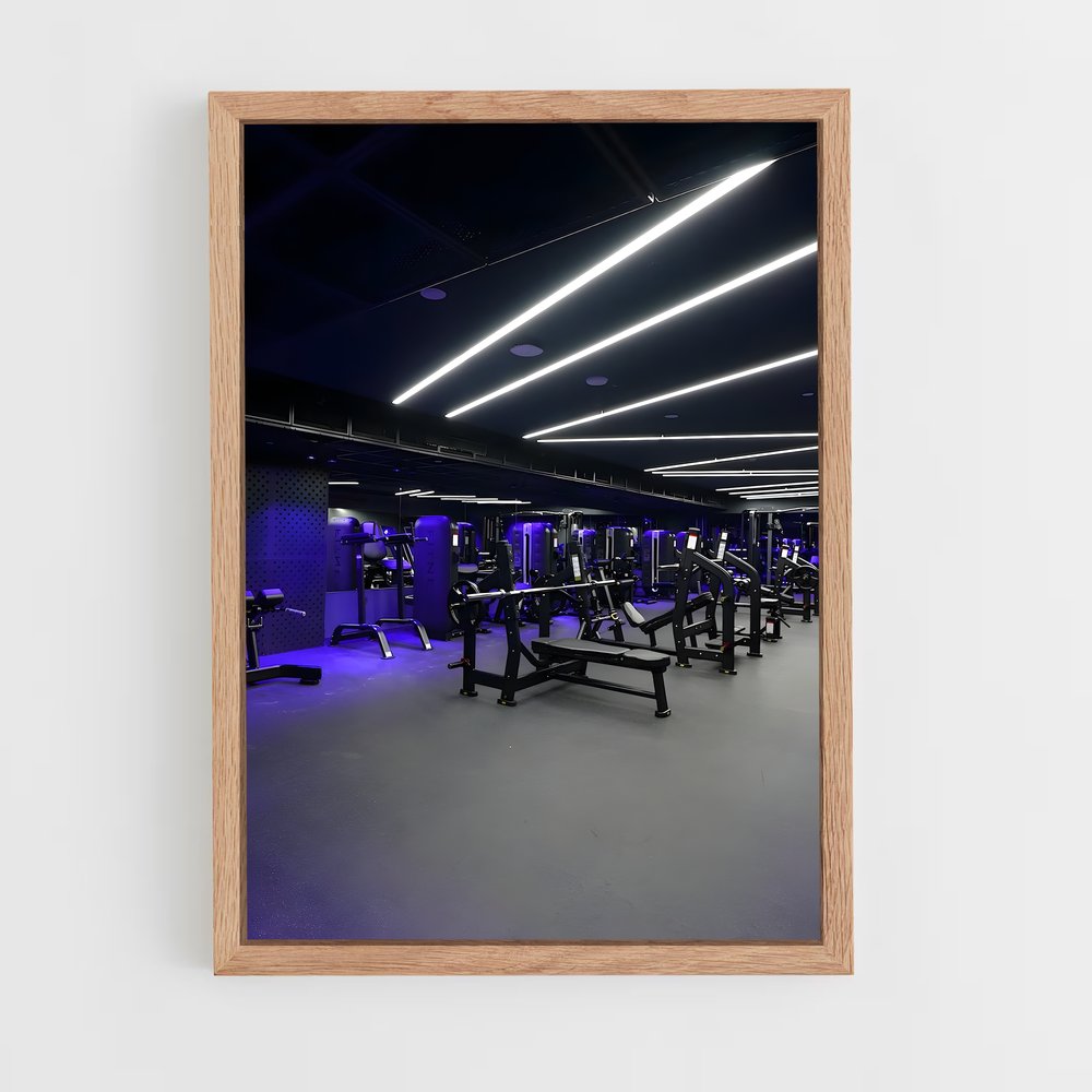 Poster Gym de Énergie – affiche Compétitions de gymnastique (vue 4)
